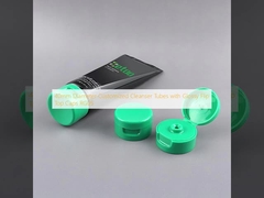 40mm Diameter Customized Cleanser Tubes with Glossy Flip Top Caps RG05