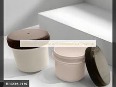 40/80ml PP Cosmetic Jar Customized Face Cream Jar
