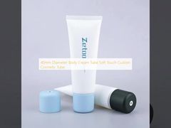 40mm Diameter Body Cream Tube Soft Touch Custom Cosmetic Tube