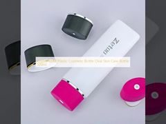 Customized Plastic Cosmetic Bottle Oval Skin Care Bottle 120ml