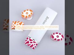 Soft Touch Customized Cosmetic Bottle 120ml PE Cosmetic Bottle Oval With Center Dispensing Cap