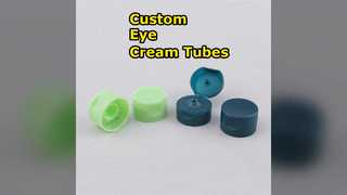 Custom Eye Cream Tubes D25mm Matt Flip Caps