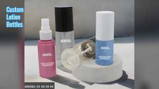 Custom PE Lotion Bottles With Pump