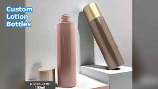 Custom PET Lotion Bottles 150ml With Pump