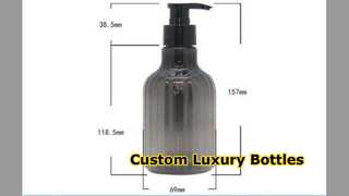 300ml PET Shampoo Bottle Custom Luxury Packaging