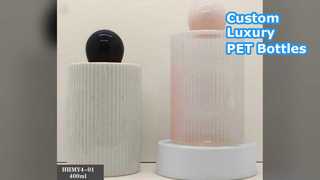 Custom PET Bottles With Pump Luxury Packaging