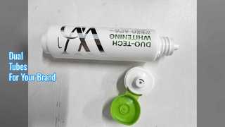 Dual Shampoo Tubes 45mm Flip Top Packaging