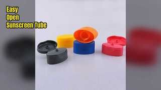 ABL Sunscreen Tubes Ovale Ice Crack Flip Caps