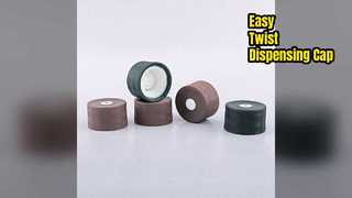 Custom Shampoo Tubes Easy Dispensing Caps