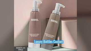 Custom Luxury 500ml PET Shampoo Bottles