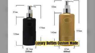 Custom Luxury PET Bottles For Cosmetics