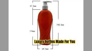 Custom PET Bottles With Pump For Cosmetics