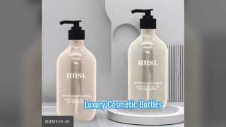 Custom PET Bottles With Pump For Cosmetics