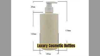 Custom PE Cosmetic Bottles With Pump