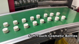 Custom PE Soft Touch Bottles With Dispensing Caps