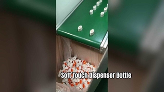 Custom Soft Touch PE Cosmetic Bottle Dispenser