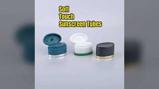 Custom PE Sunscreen Tube Packaging